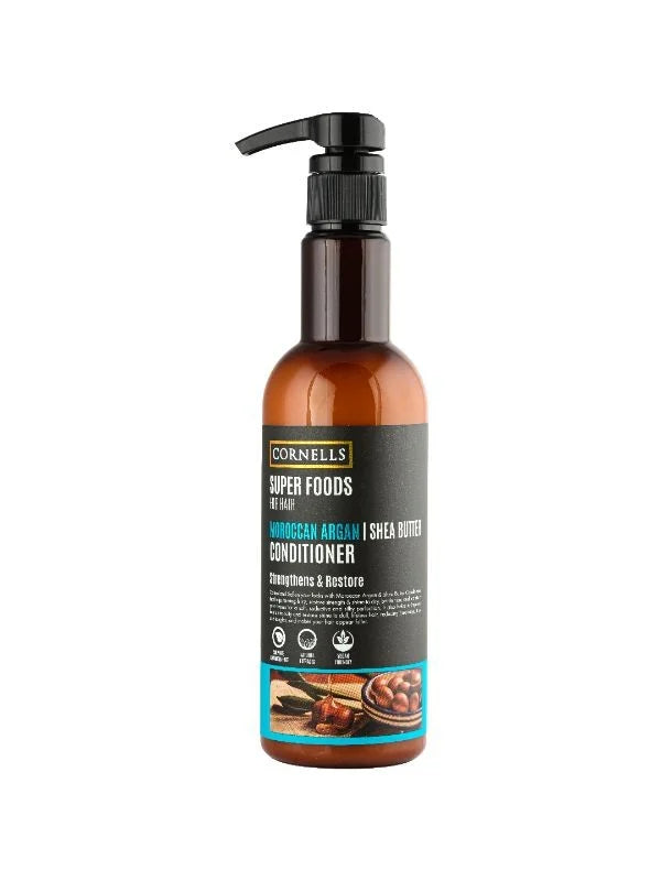 Cornells - Superfoods Moroccan Argan & Shea Butter  Shampoo & Conditioner, 500ml