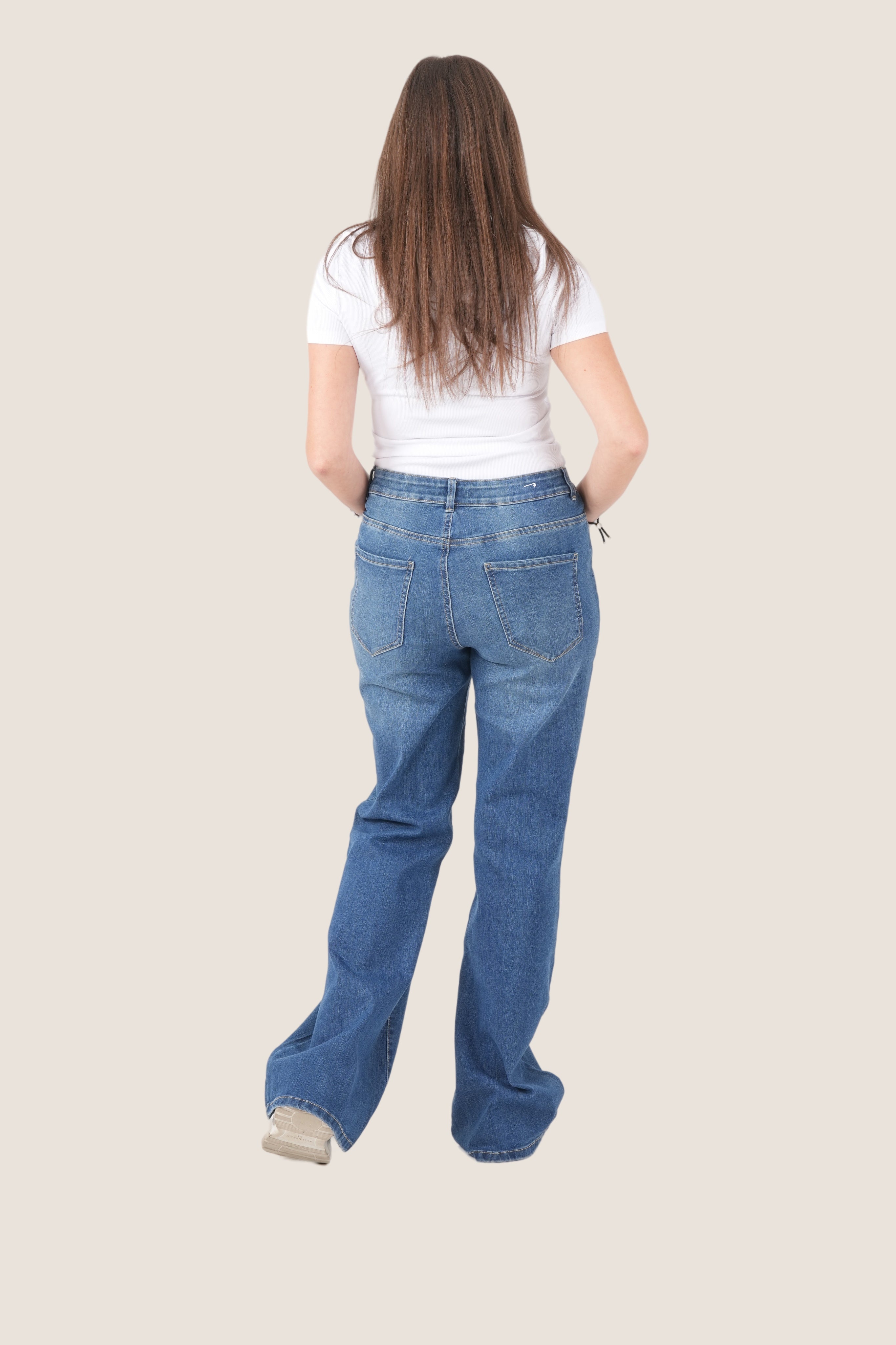 High Waist Wide Leg Jeans for Women -  Finelook