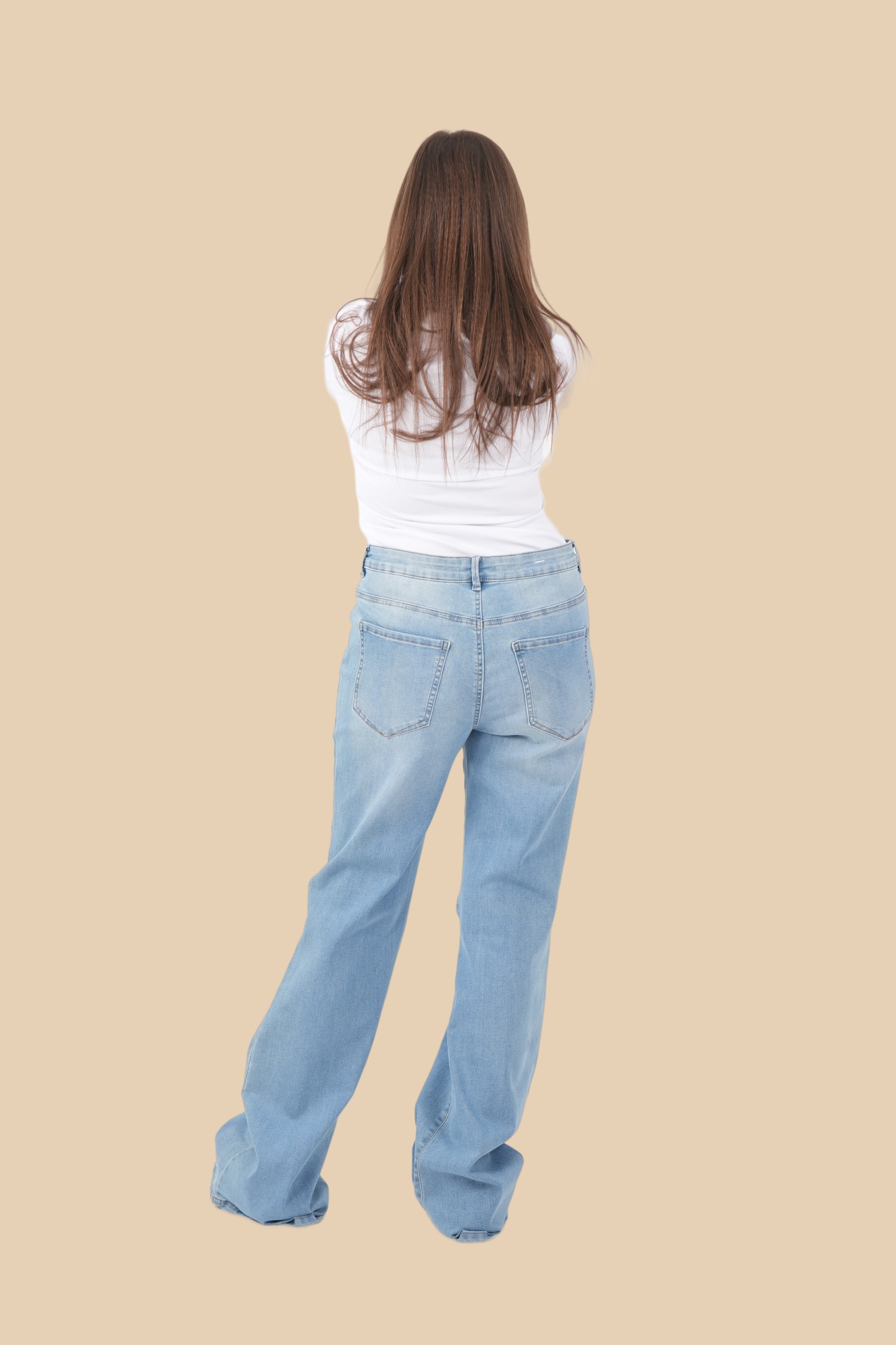 High Waist Wide Leg Jeans for Women -  Finelook