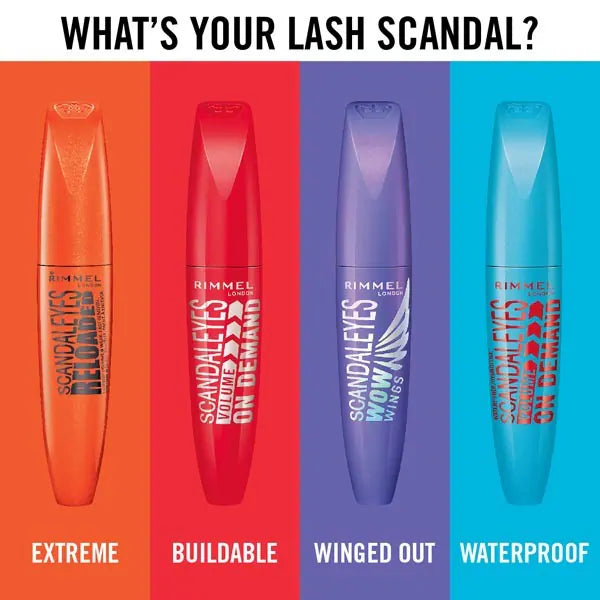 Rimmel London Scandaleyes Mascara 001 Black
