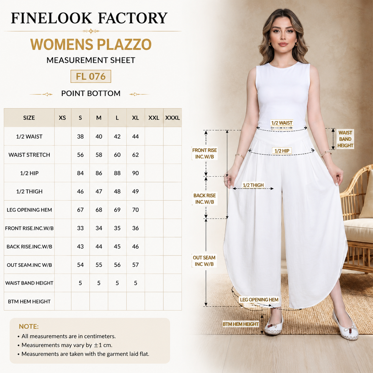 Boho Tulip Hem Palazzo pants – Flowing Petal Culottes Palazzo