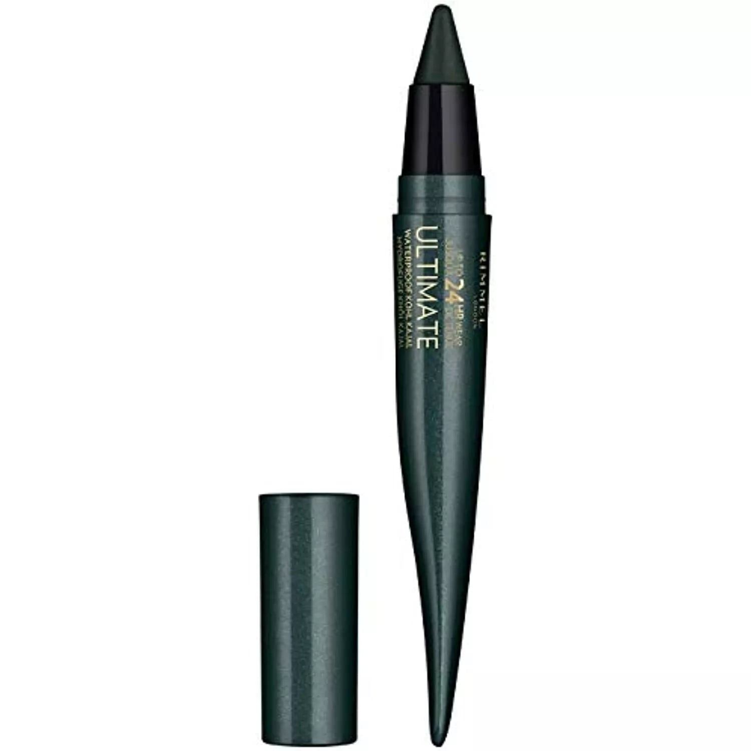 Rimmel Ultimate Kohl Kajal Eye Pencil and Liner, Smoked Emerald, 2.3 g - FineLook