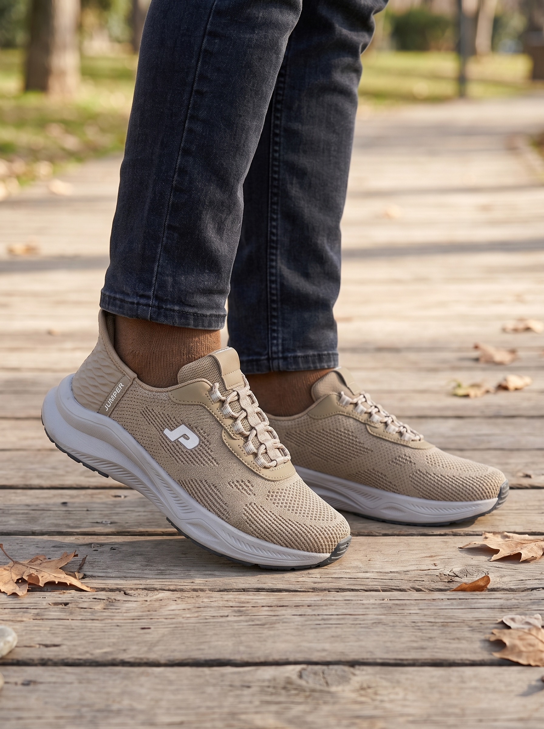Men's Breathable Knit Slip-On Sneakers – Lightweight Cushioned Walking Shoes