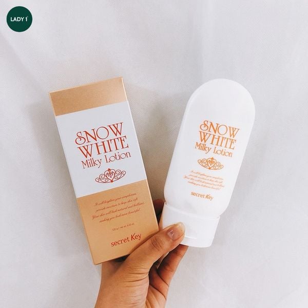 Secret Key Snow White Milky Lotion 120 g.