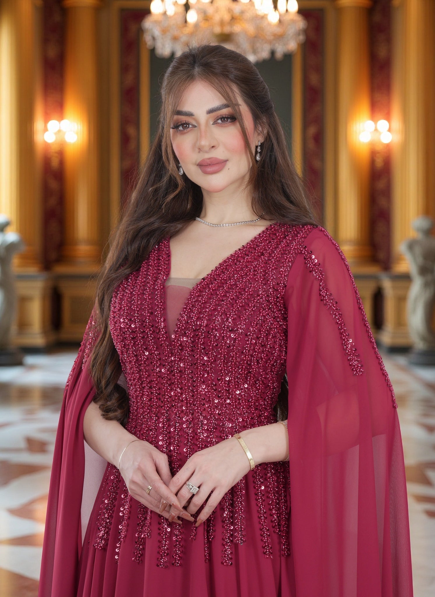 sachin and babi light blue dress MYMB Green Elegant Crew Neck Long Sheer Sleeves With Cap Sleeve Evening  Holiday Gown Sparkly Mermaid Mother Of The Bride Dresses